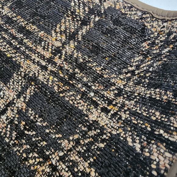 Alma Tonutti Tweed and Leather Chain Strap Shoulder Bag - Picture 8 of 9